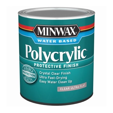 Minwax QT Poly Flat Finish 611114444